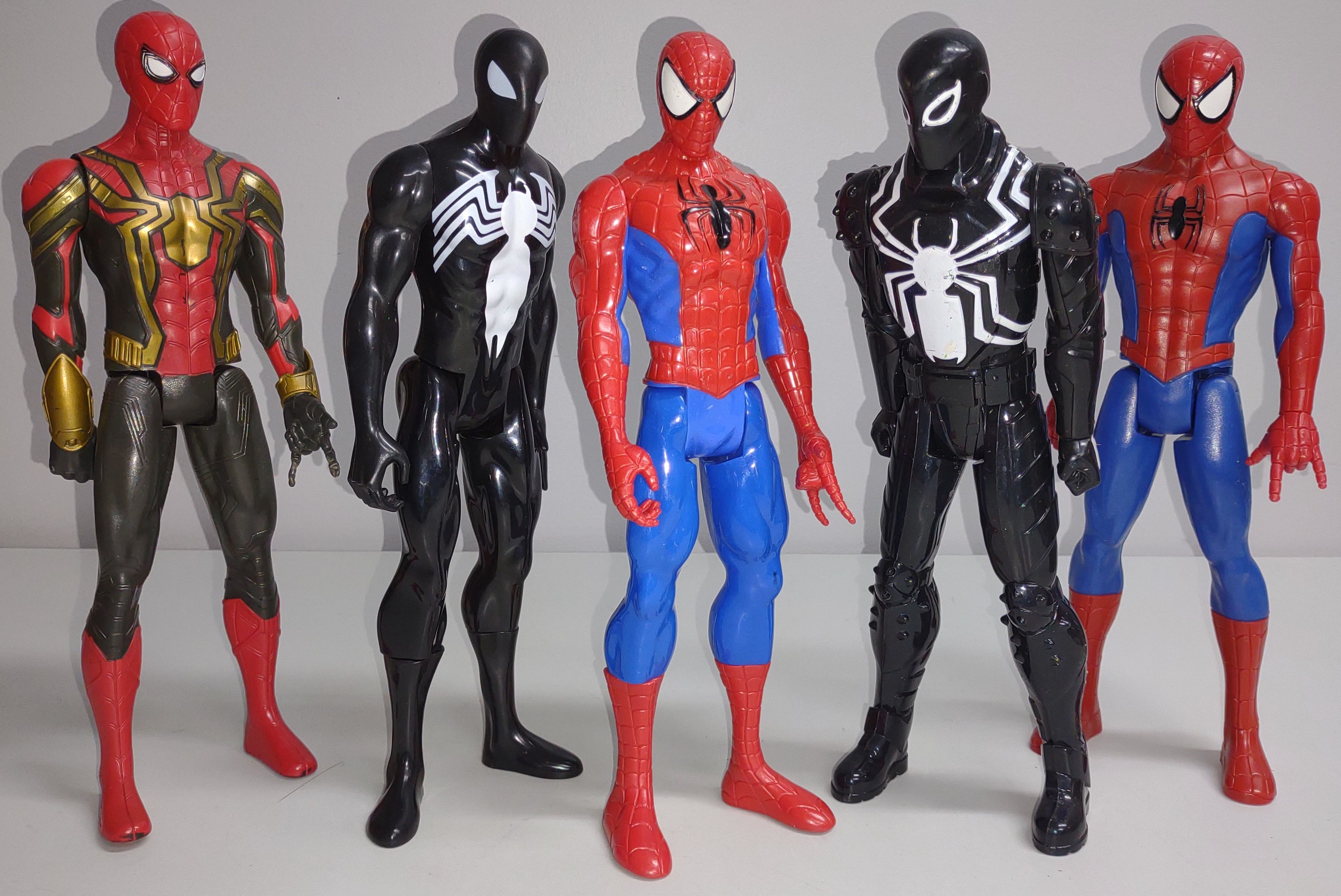 Set of 5 Spiderman Action Figures