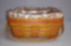 Thumbnail: Longaberger 1992 Mother's Day Basket (w/ 2 swinging handles)