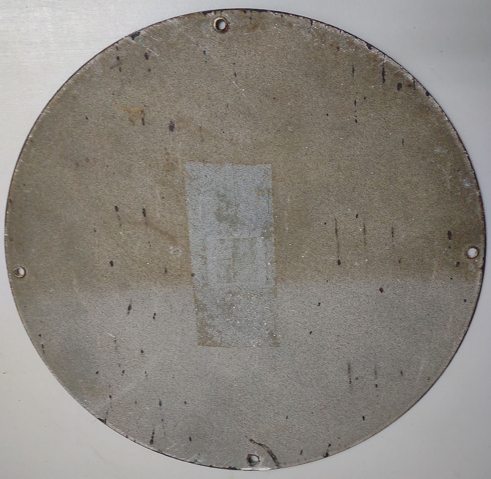 Thumbnail: Round Last Chance Garage Metal/Tin Sign