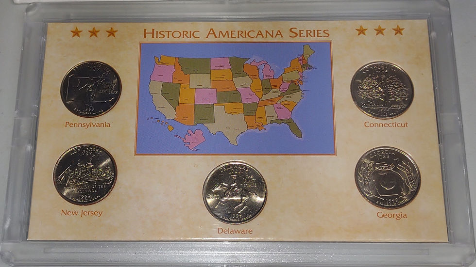 The Americana Series 1999 Collectible Quarter Sets