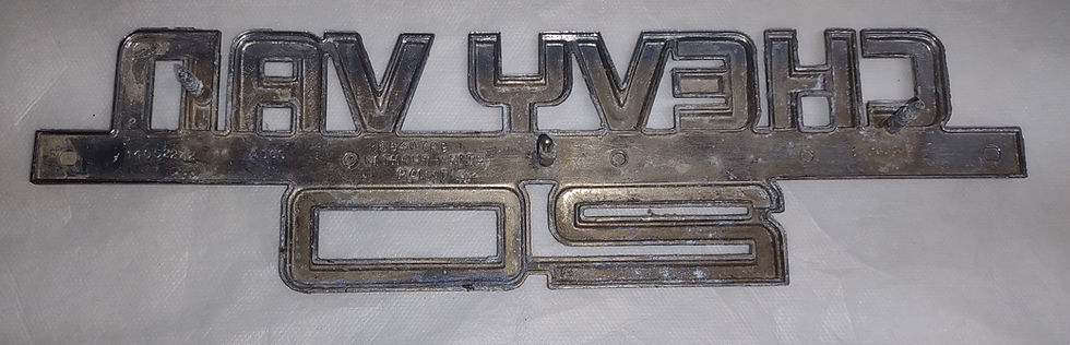 Thumbnail: 1982-95 Chevy 20Van Fender Emblem
