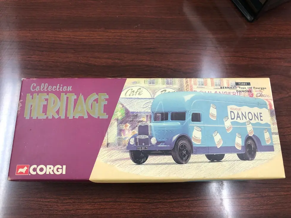 Thumbnail: Corgi Bernard Type 110 Fourgon Danone Truck #72001
