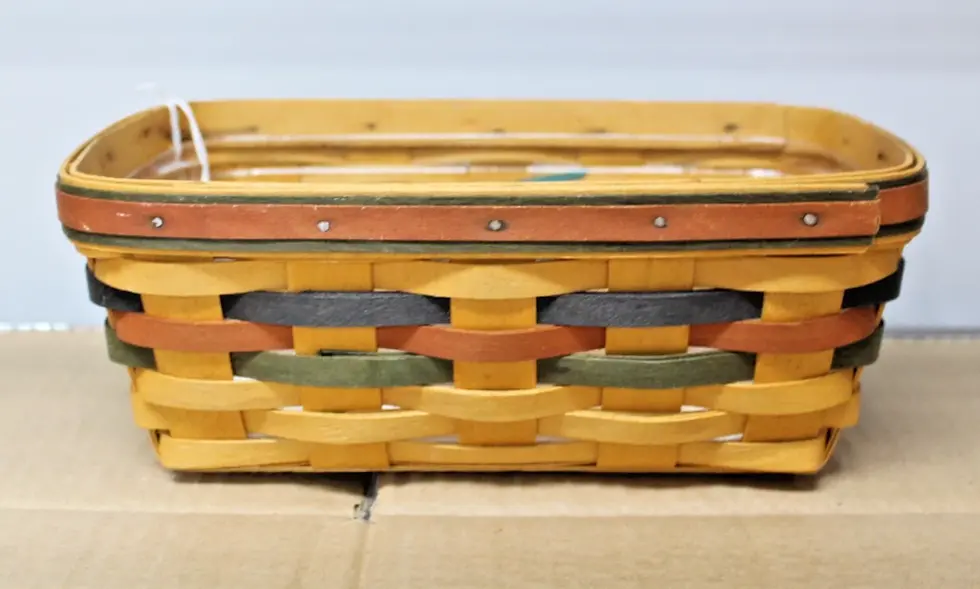 Thumbnail: Longaberger 1998 Shades of Autumn Baker's Bounty Basket