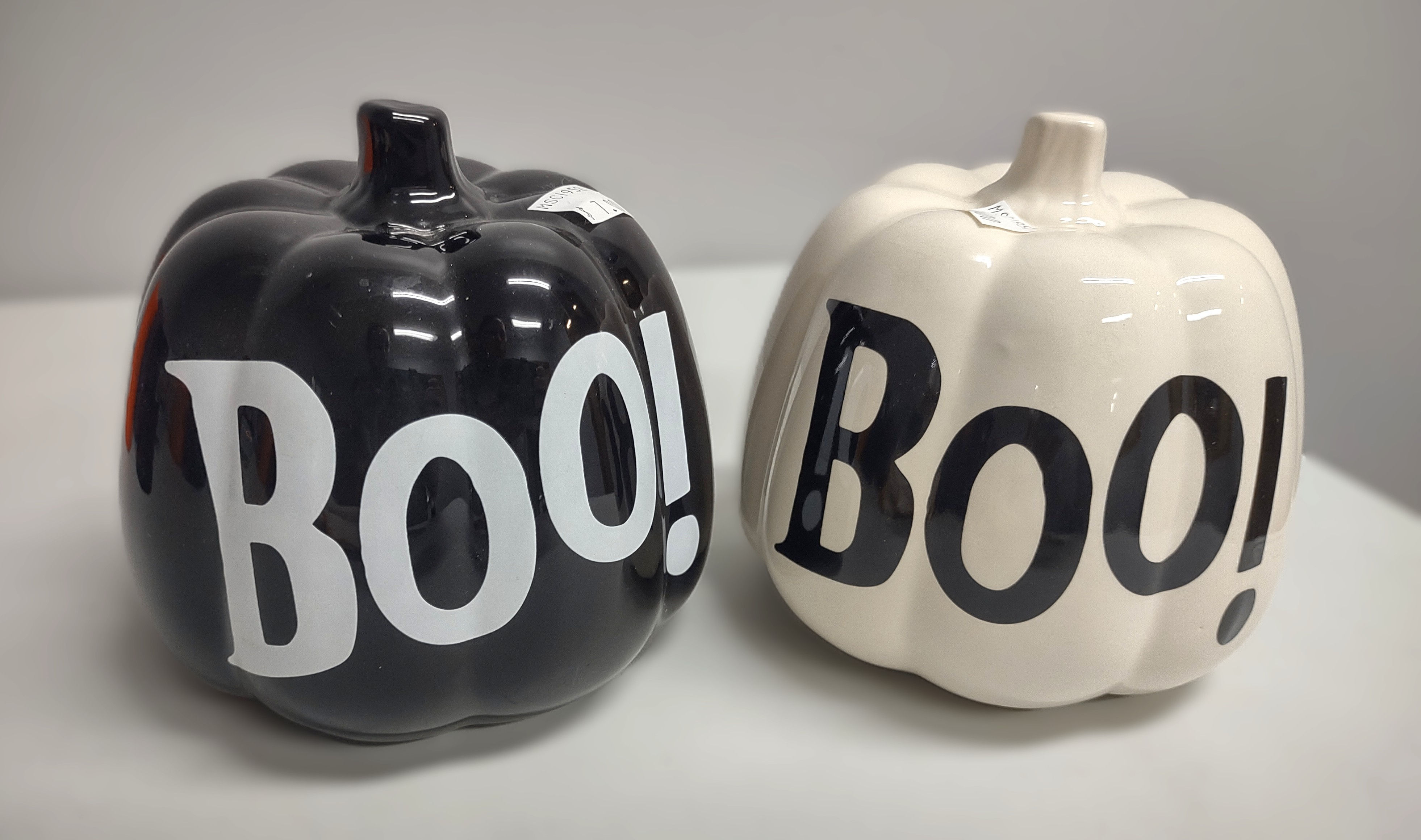Halloween Boo! Pumpkin Decor