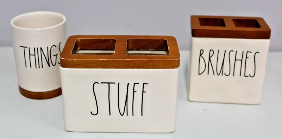 Rae Dunn Bathroom Accessories