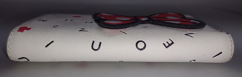 Thumbnail: Loungefly Disney "Minnie Mouse" Zippered White Wallet