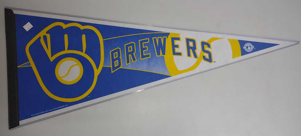2007 Milwaukee Brewers XXXL Pennant