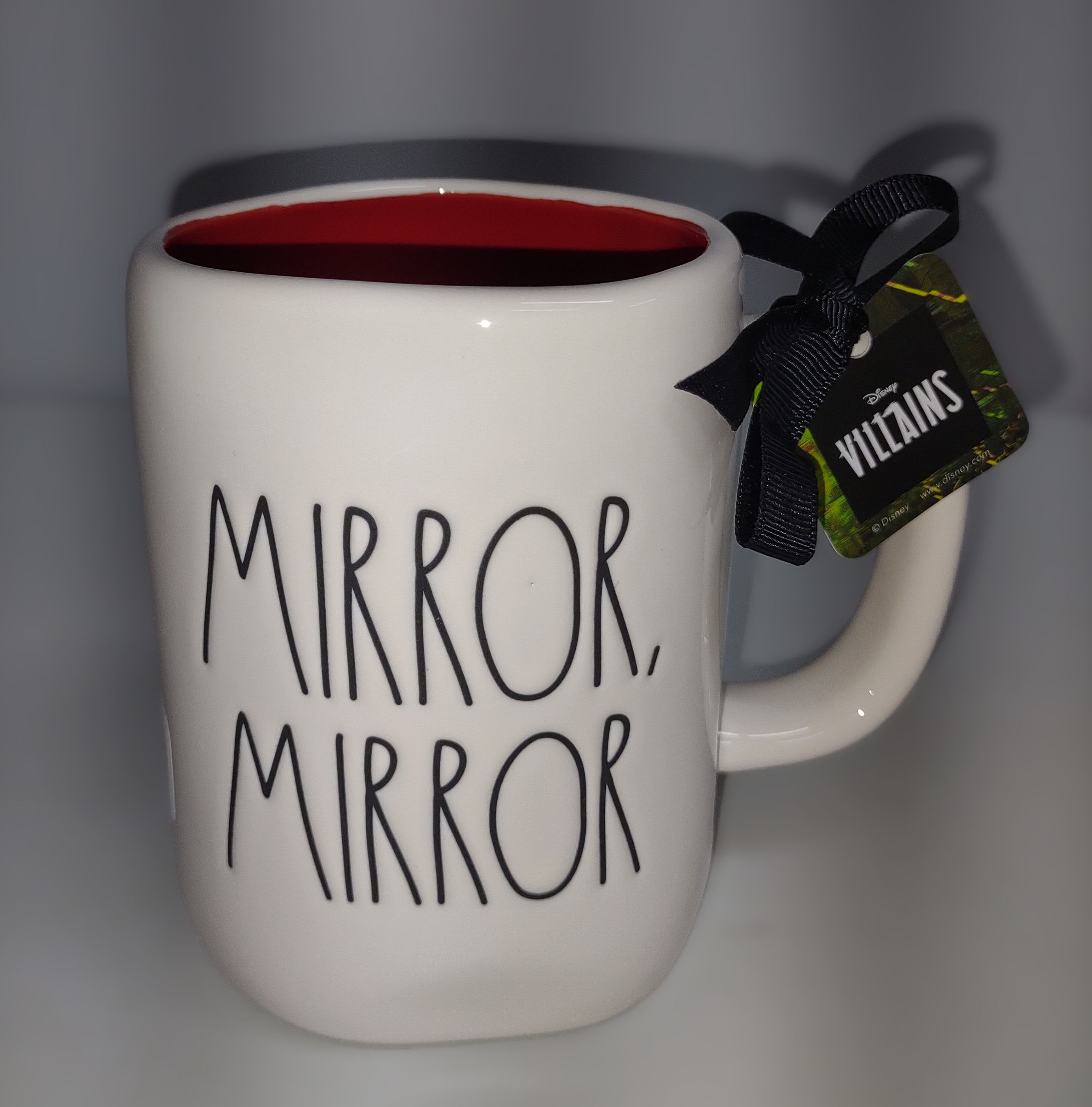 Rae Dunn Disney Villains "Mirror, Mirror" (Snow White/Evil Queen) Mug