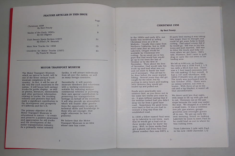 Thumbnail: Transport Pioneer Vol. 3, No. 4 Journal of the Motor Transport Museum