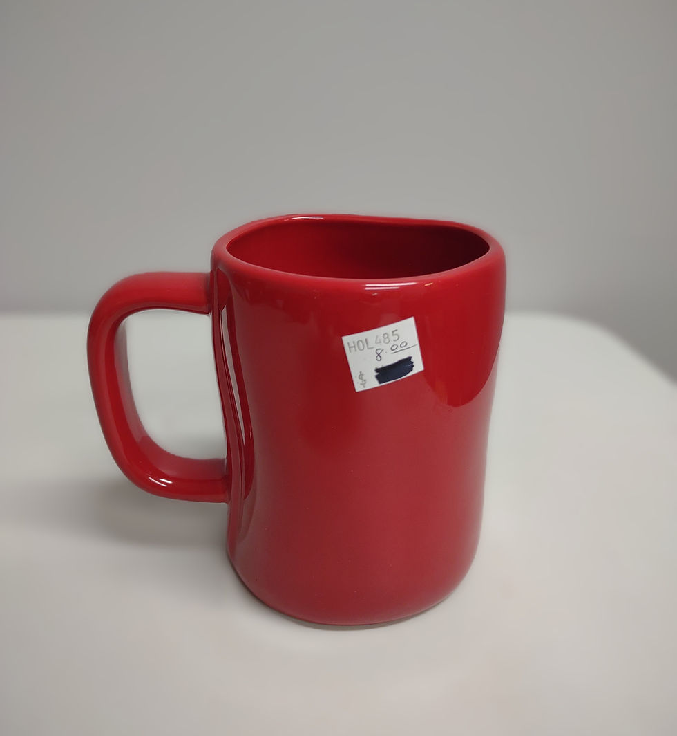 Thumbnail: Rae Dunn RED Assorted Holiday Mugs