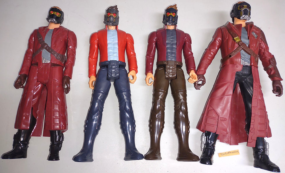 Thumbnail: SET of 4 Star Lord Guardians Action Figures