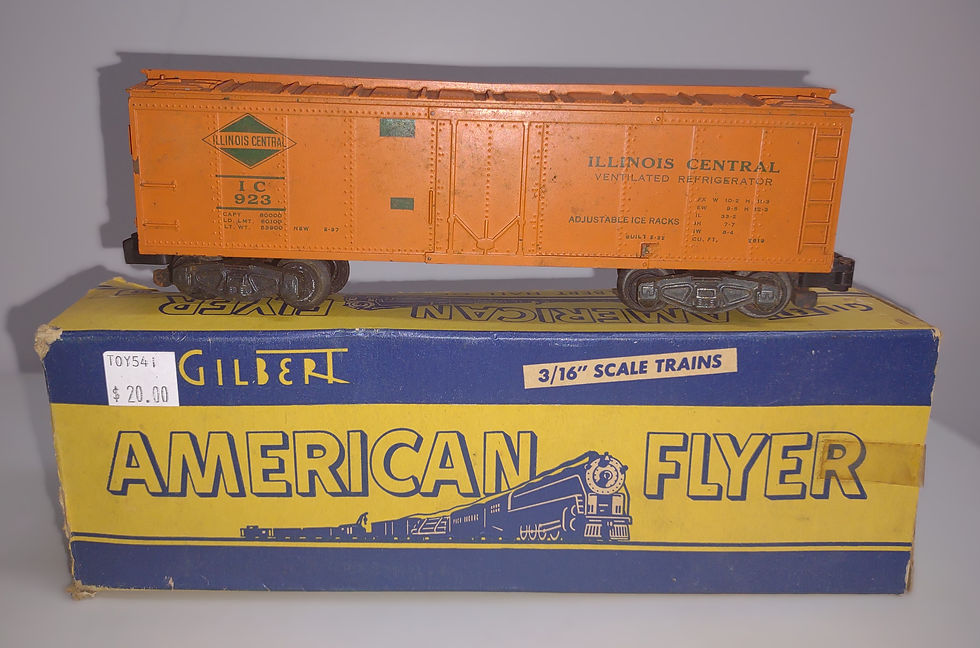 Thumbnail: American Flyer (#923 Refrigerator Car) Toy