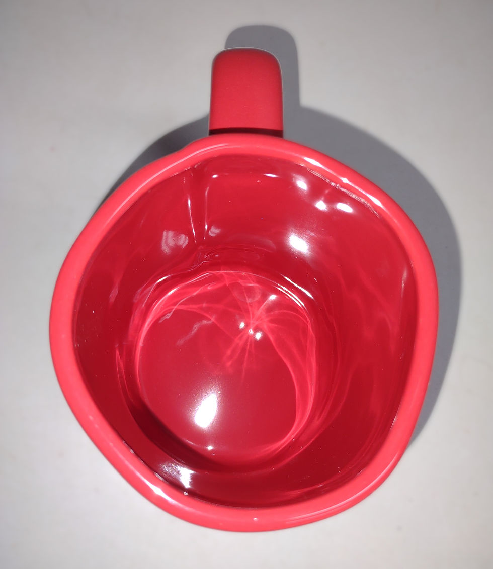 Thumbnail: Rae Dunn "Up To Snow Good" Red Mug