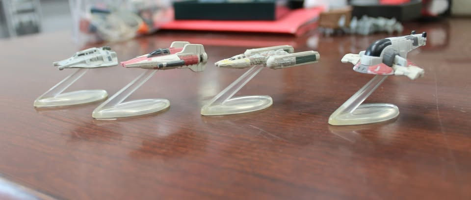 Thumbnail: Star Wars Micro Machines-Set of 19