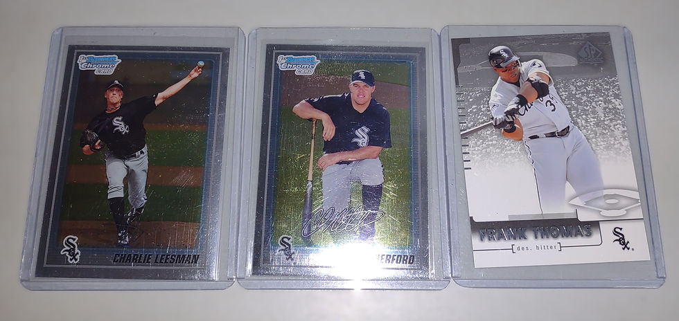 Thumbnail: 3 Pack Player Cards Thomas, Retherford, Leesman Card Lot