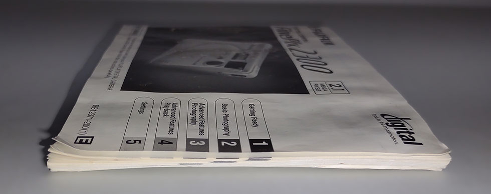 Thumbnail: Fujifilm Digital Camera FinePix 2300 Owner's Manual