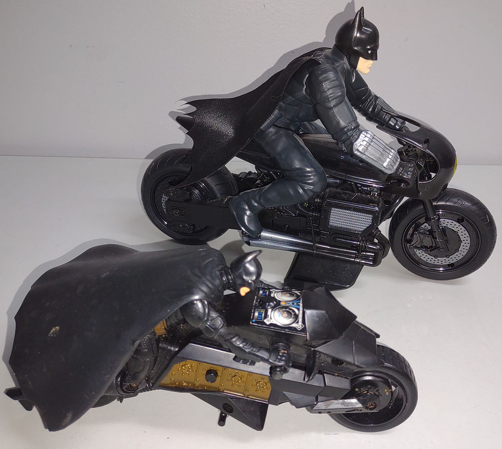 Thumbnail: 2 Batman Batmobile Cars PAIR