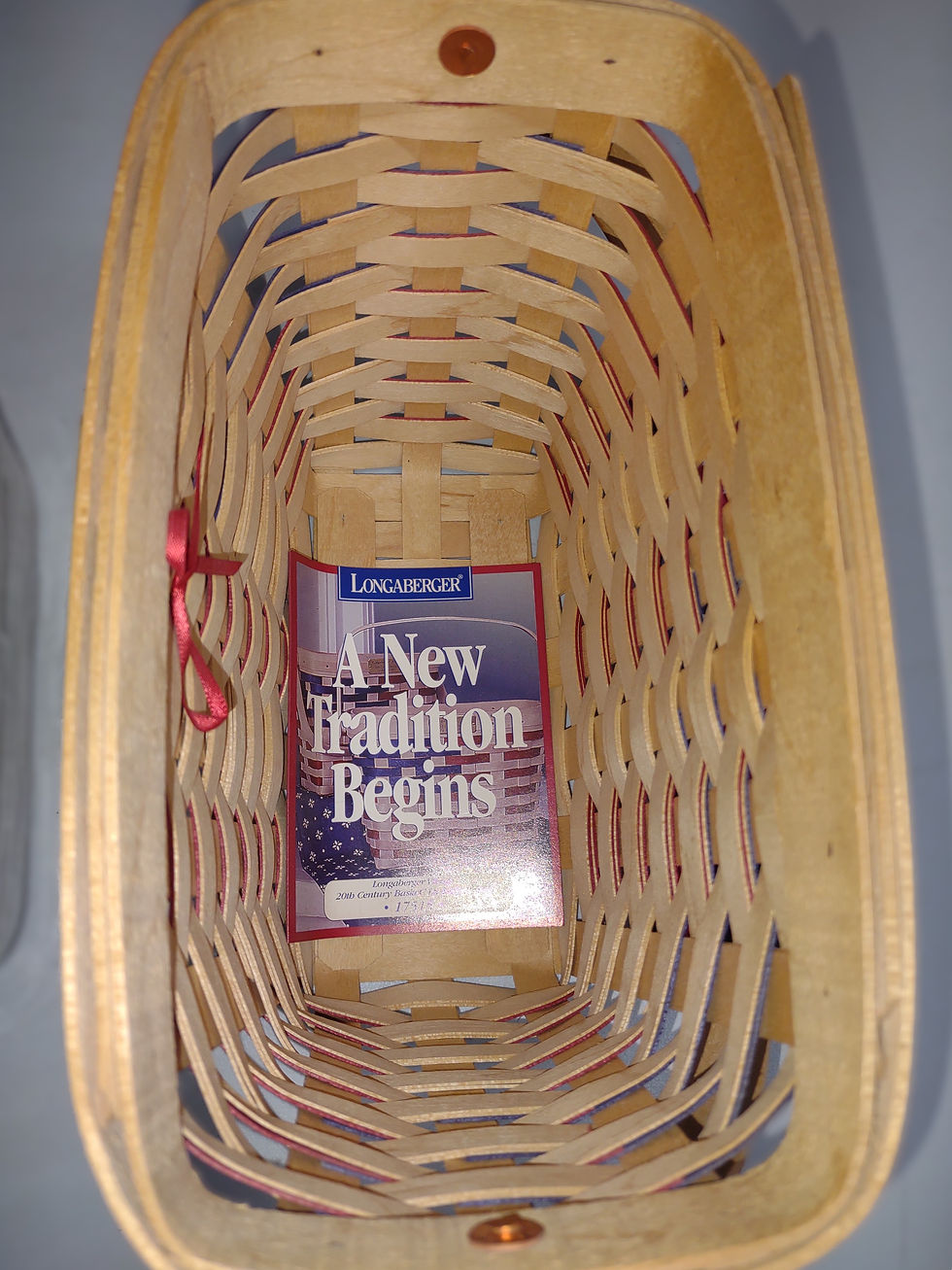 Thumbnail: Longaberger 1997 20th Century Basket