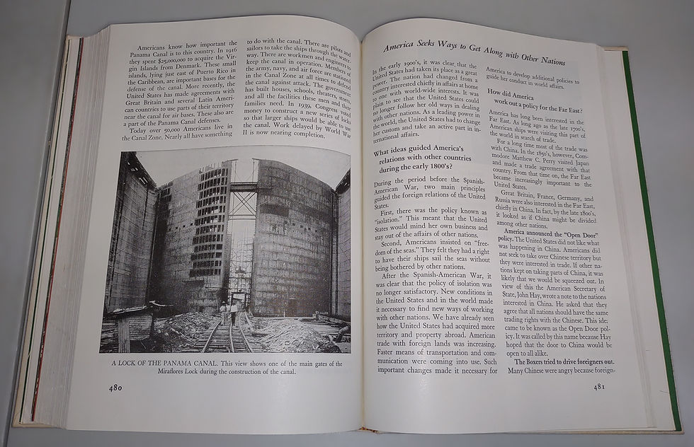 Thumbnail: Scribner Social Studies Series "Building a Free Nation" 1955 Book