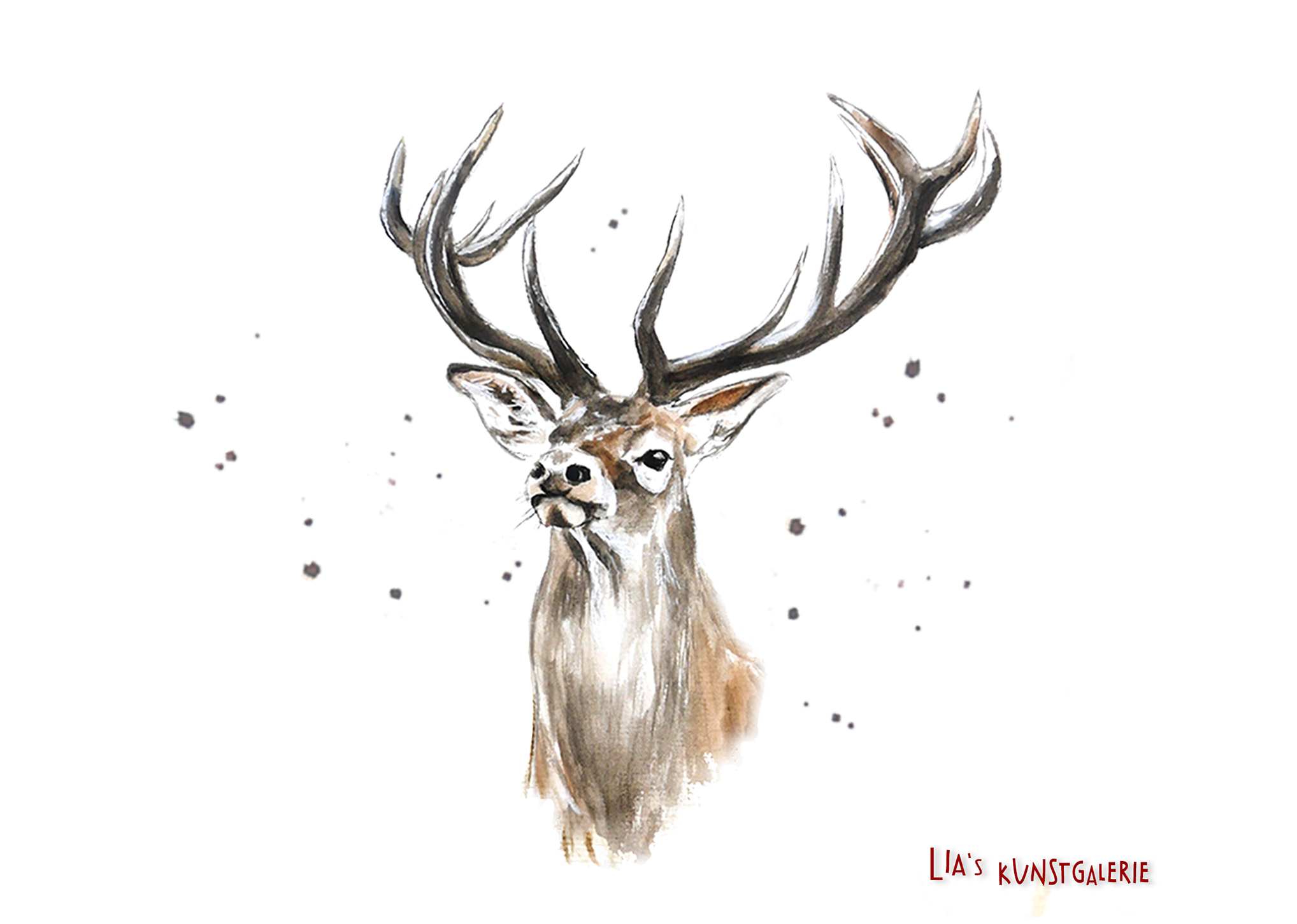 Mikrofasertuch "Hirsch"