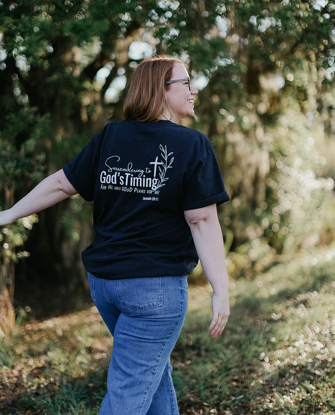 Surrendering to God's Timing Tee