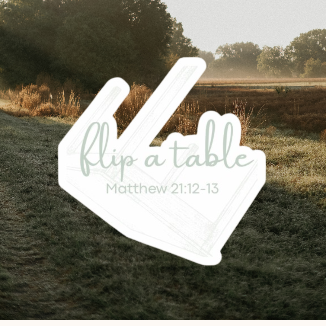Flip A Table Sticker