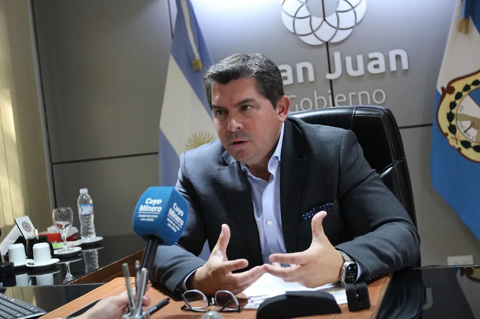 Orrego fue invitado a exponer en Nueva York sobre el plan de infraestructura y financiamiento de San Juan