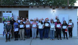 Gran convocatoria en el Taller Gastronómico Navideño en Villa Iglesia junto a Cookins