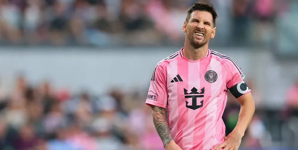 Lionel Messi encendió las alarmas en la selección argentina tras salir lesionado en el triunfo del Inter Miami