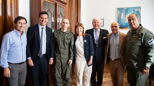 Nahuel Gallo se reunió en el Senado con Patricia Bullrich tras ser liberado por el chavismo