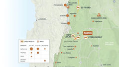 Confirman extensa mineralización de cobre en el proyecto Zorro en San Juan