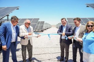 San Juan: Inauguran parque fotovoltaico en Caleras con aporte de 2,3 MW a la matriz provincial
