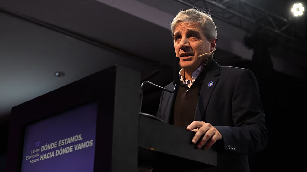 Luis Caputo proyectó una inflación anual cercana al 20% y aseguró que el oficialismo volverá a ganar en 2027