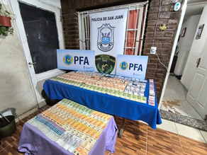 Desbaratan kiosco de droga en Chimbas: el detenido estaba bajo prisión domiciliaria