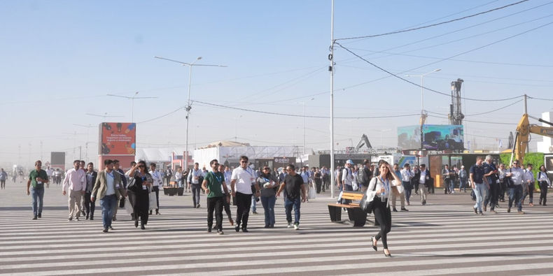 La Expo San Juan Minera cerró preventivamente, al menos hasta el mediodía, tras el impacto del fuerte viento