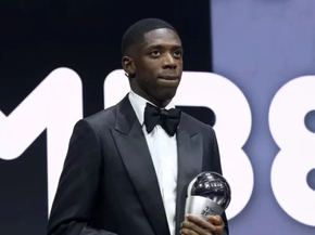 Ousmane Dembélé ganó el premio FIFA The Best al mejor jugador del año