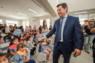 Nueva ENI en Ullum: Marcelo Orrego encabezó la inauguración