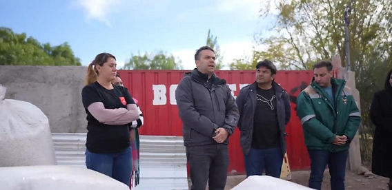 Mapal Sigma y Hualilán acompañan el crecimiento de Ullum con aportes para Bomberos Voluntarios y la Biblioteca Popular Luis Solera