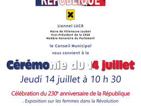 230e FÊTE NATIONALE