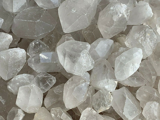 clear quartz crystal healing jewelry