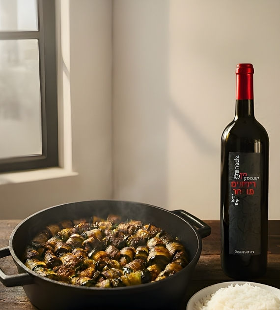 חצילים ממולאים בבשר – קלאסיקה ביתית עם נשמה של יקב גרנדה🍆