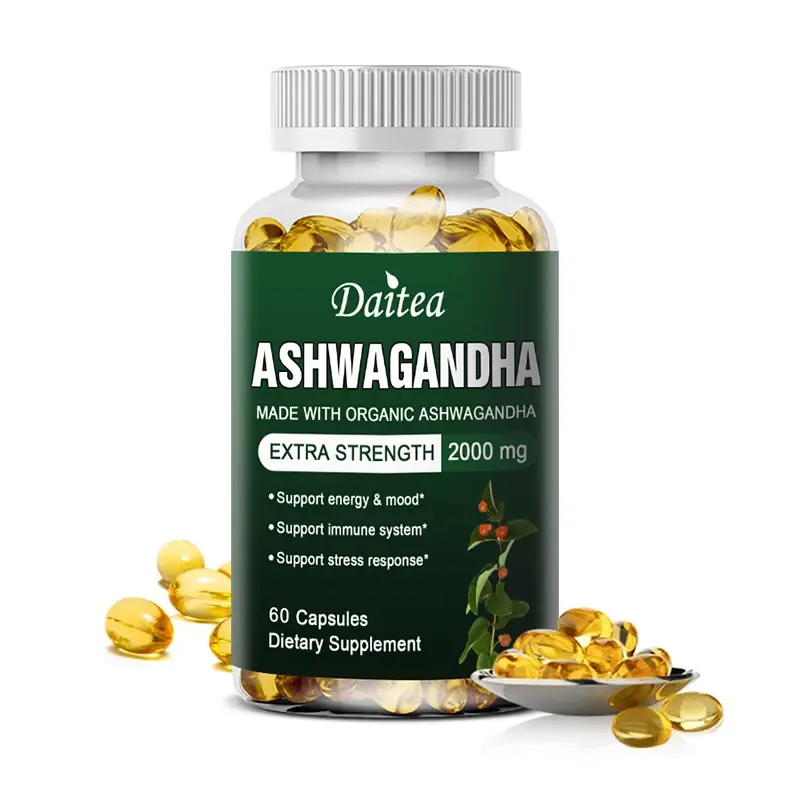 Thumbnail: Daitea Organic Ashwagandha Extract Capsules 2000mg