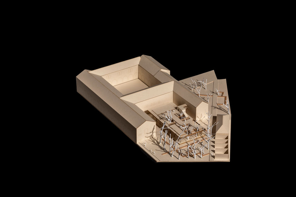Modello di studio 1:200