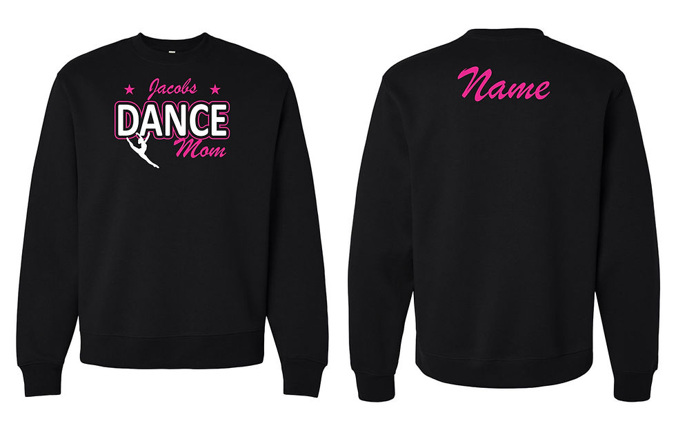 Thumbnail: Personalized Dance Mom Sweatshirt 4711