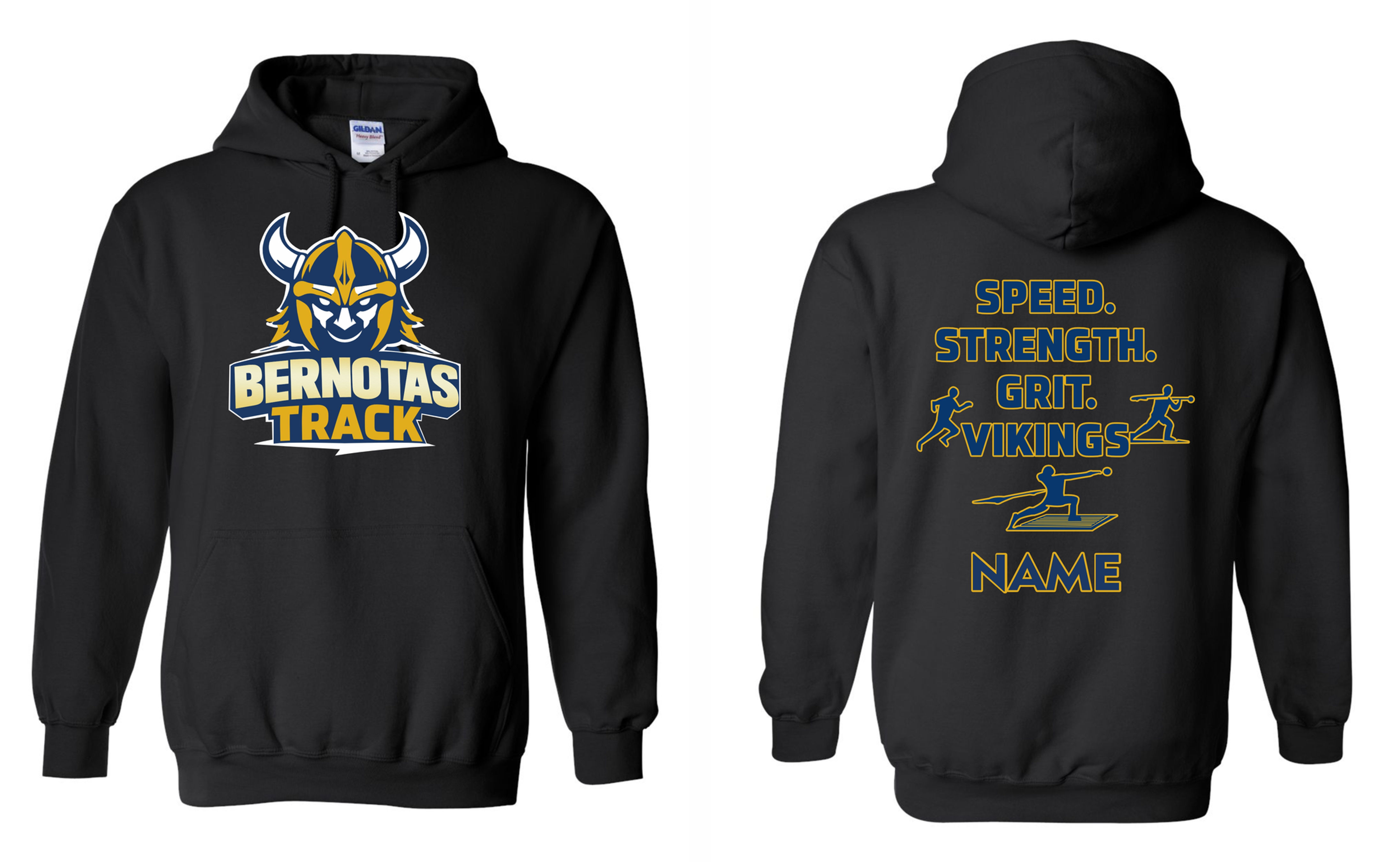 Personalized T&F Hoodie
