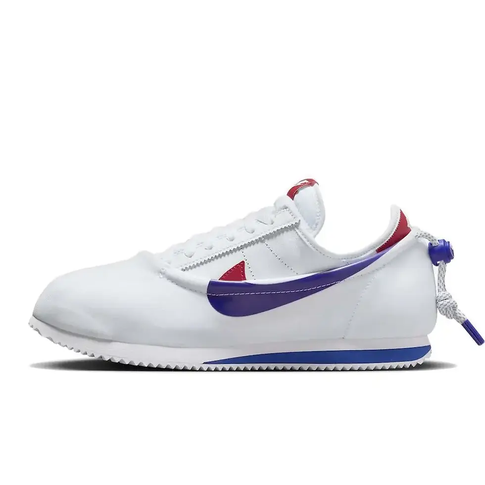 CLOT x Nike Cortez White Game Royal Red