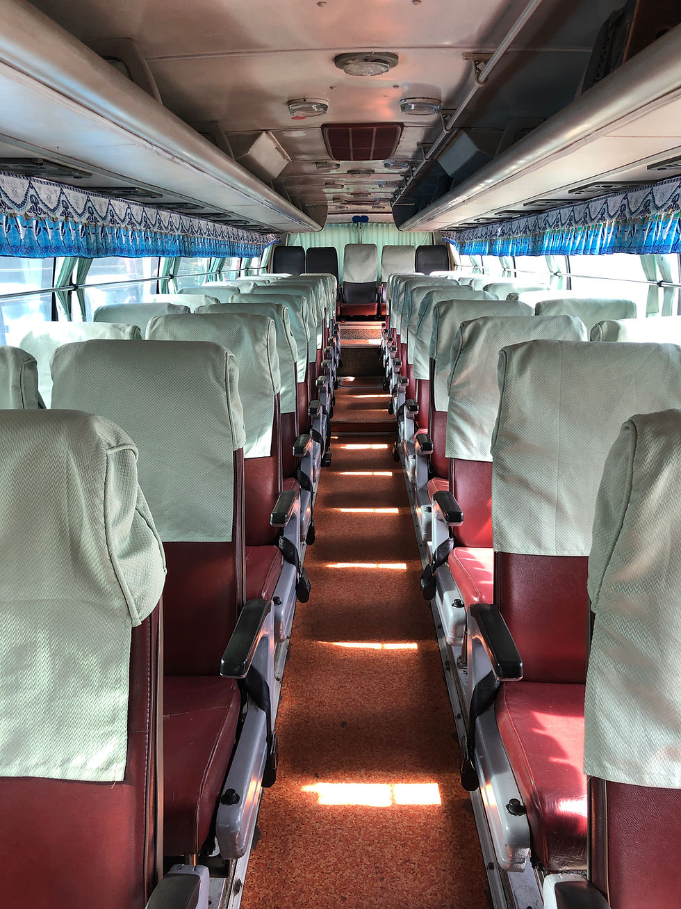 Bus Rental PH - Haranah Tours Corporation - Bus Interior