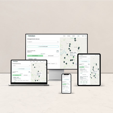 BodySpec Booking Page