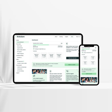 BodySpec Account Dashboard