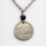 Thumbnail: 1894 Greek Coin Necklace w/Jasper 1220